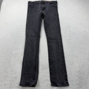 Jean Shop Men's Black Wash‎ Slim Straight Jeans Size 32 Casual Denim Skinny